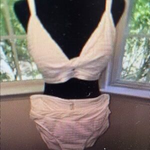 Elegant Cream Women's Top